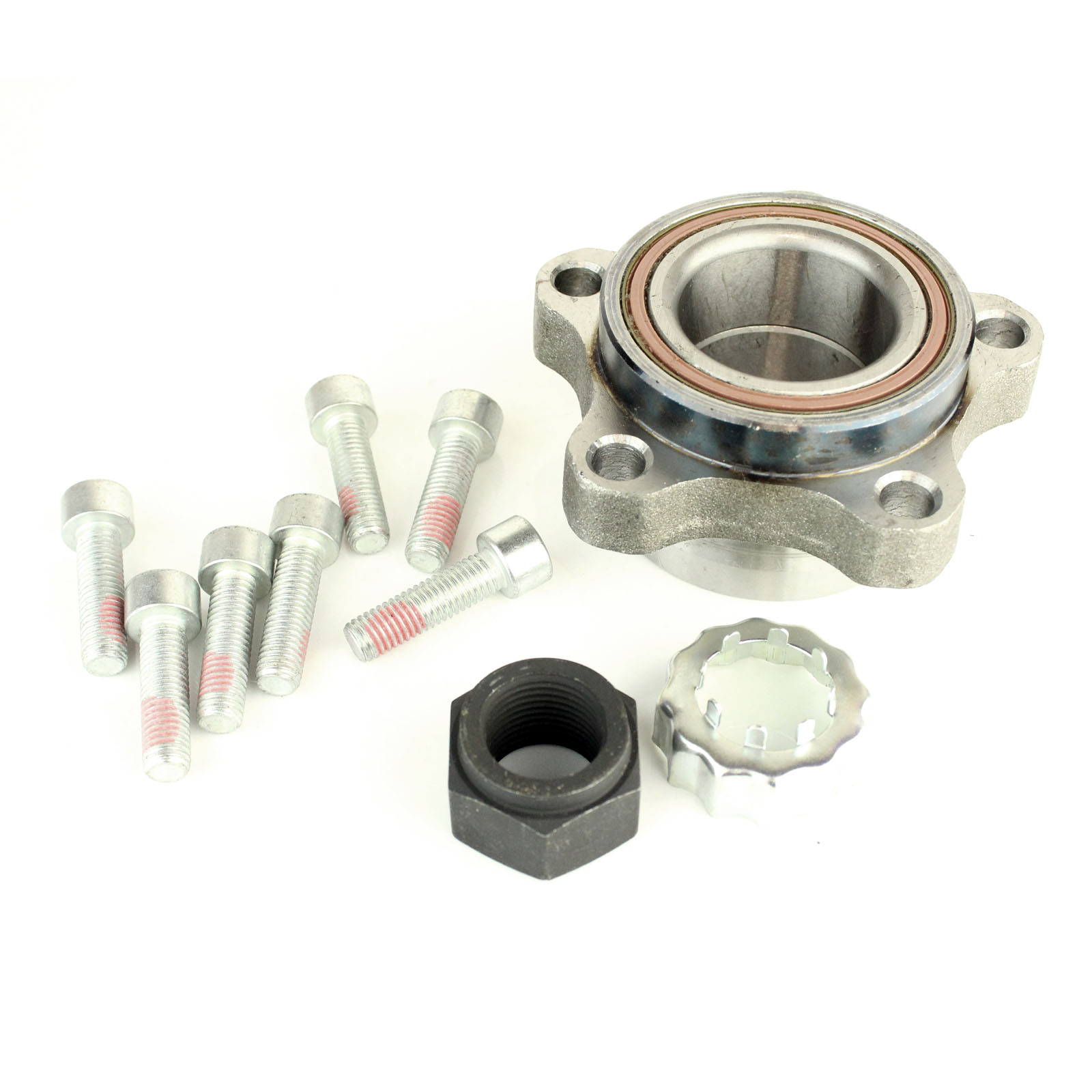 Ford Transit Front Wheel Hub + Nut + Bolts Bearing Kit 2000 2006 MK6