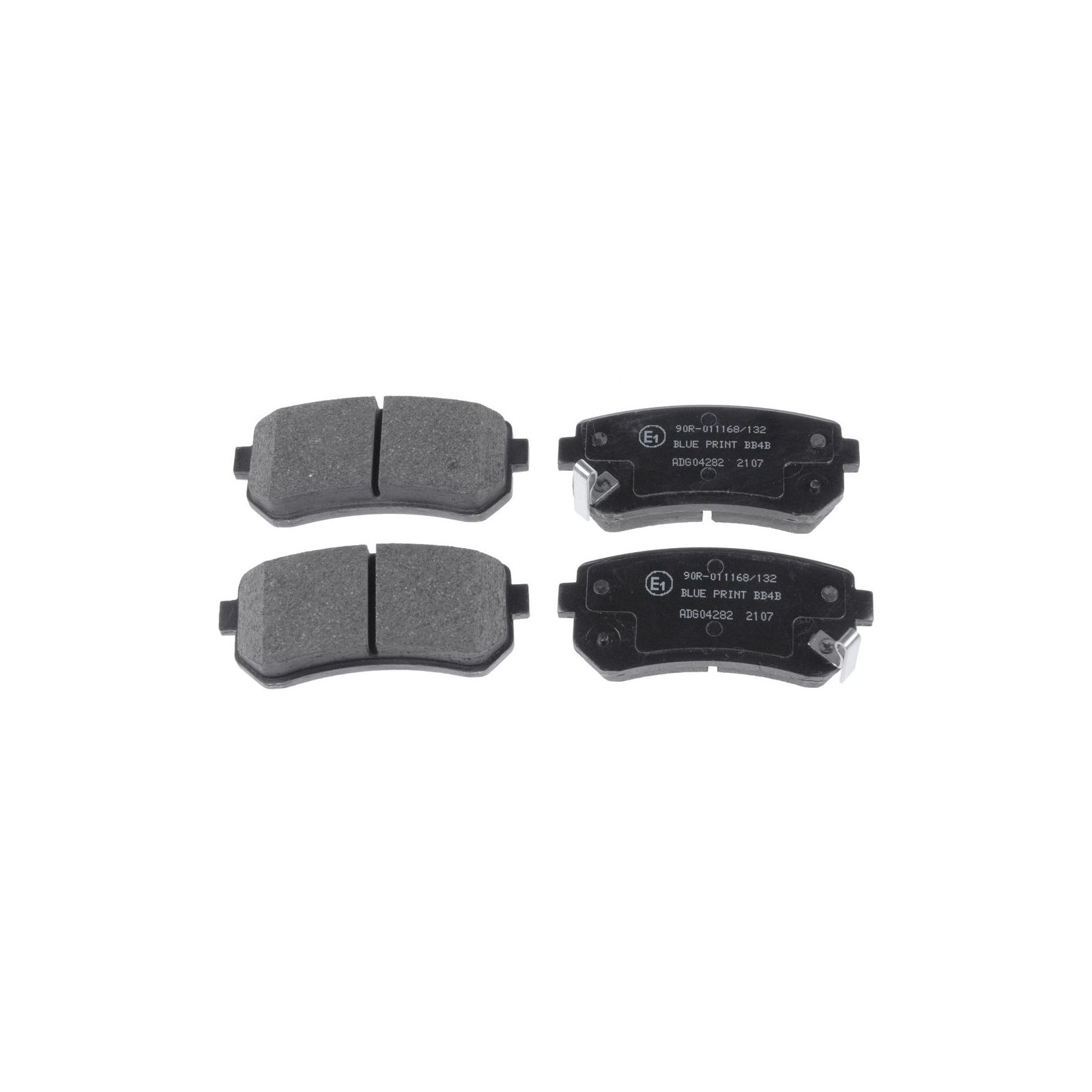 Fits Hyundai i20 1.2 Genuine Blue Print Rear Brake Pads Set
