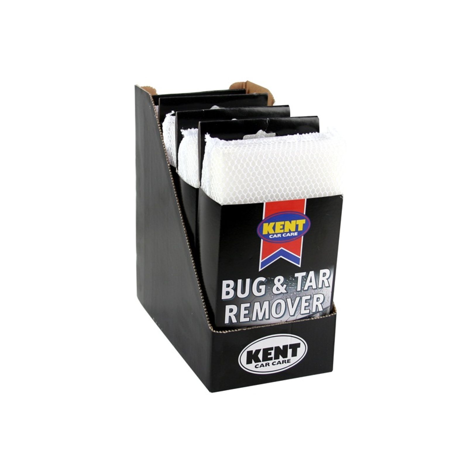 Kent Car Care Bug & Tar Remover Sponge CDU Of 4 Cleaning