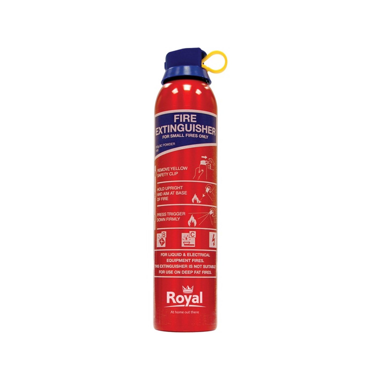 Royal BC Dry Powder Fire Extinguisher 950g Camping Leisure eBay