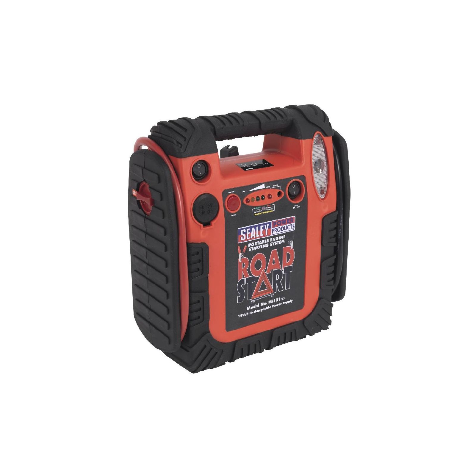 Sealey Roadstart Emergency Power Pack 12V 900 Peak Amps Battery Power