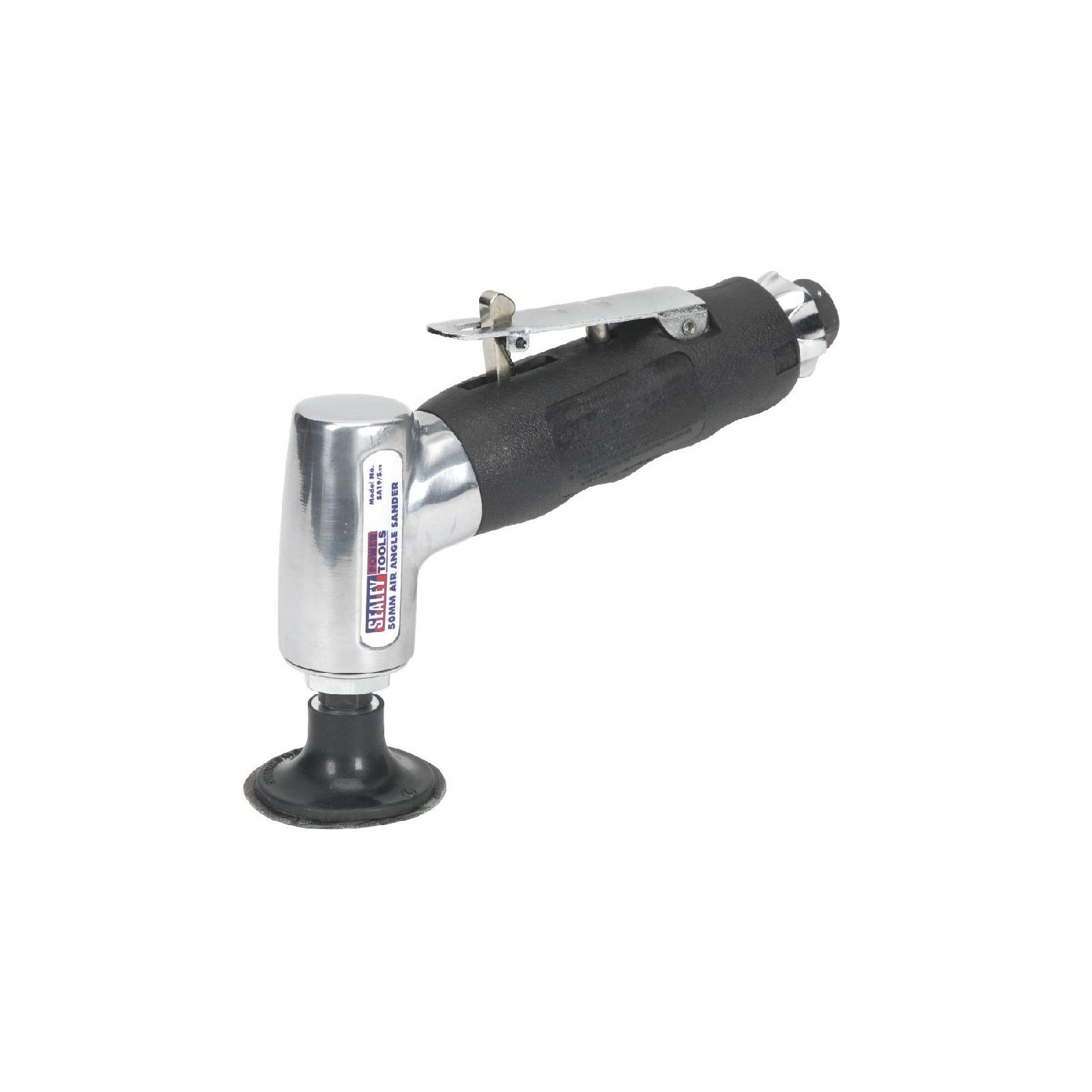 Sealey Air Angle Sander 50mm Light Weight Air Powered Sanding Tool SA19