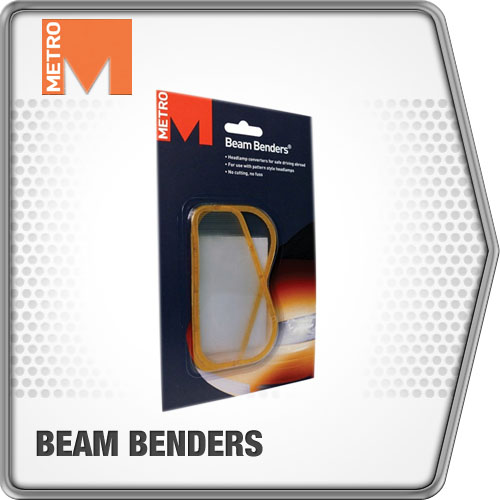 Metro Beam Benders Original Clear Headlamp Converters European
