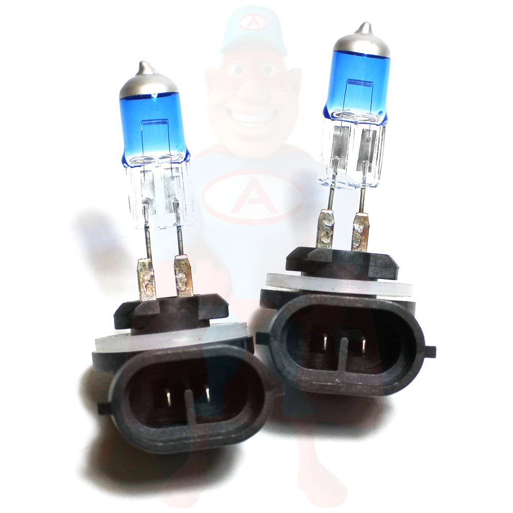 2x H27W/2 [881] 27w Super White Xenon Headlight Bulbs 12v | eBay