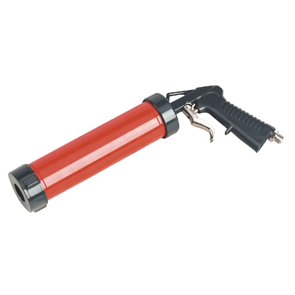 Sealey Caulking Gun 220mm Air Operated Silicon/Sealant Applicator Gun AK41