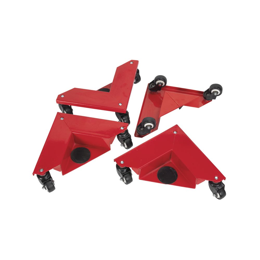 Sealey 4pc Heavy Duty Steel Corner Movers Wheel Dolly Set eBay
