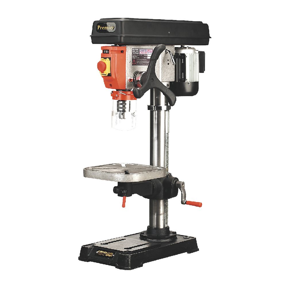 Sealey Pillar Drill Bench 16Speed 1050mm Tall 230V Bench Mounting Pillar Drill eBay