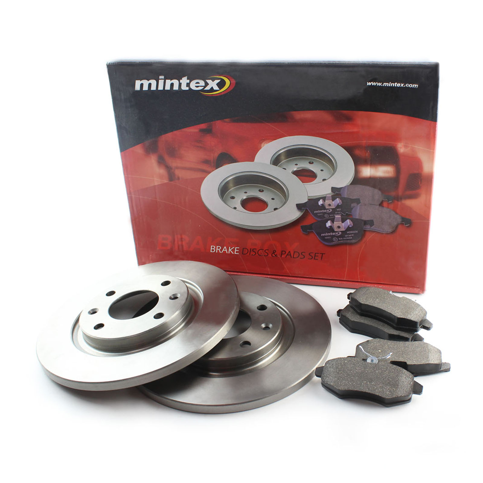 Variant1 Mintex Front Brake Disc & Pad Set/Kit Genuine OE Quality