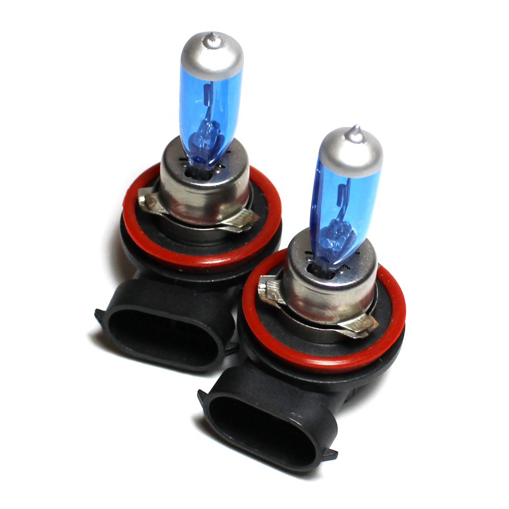 H11 100w Super White Xenon Upgrade HID Front Fog Lamp Light Bulbs Pair ...