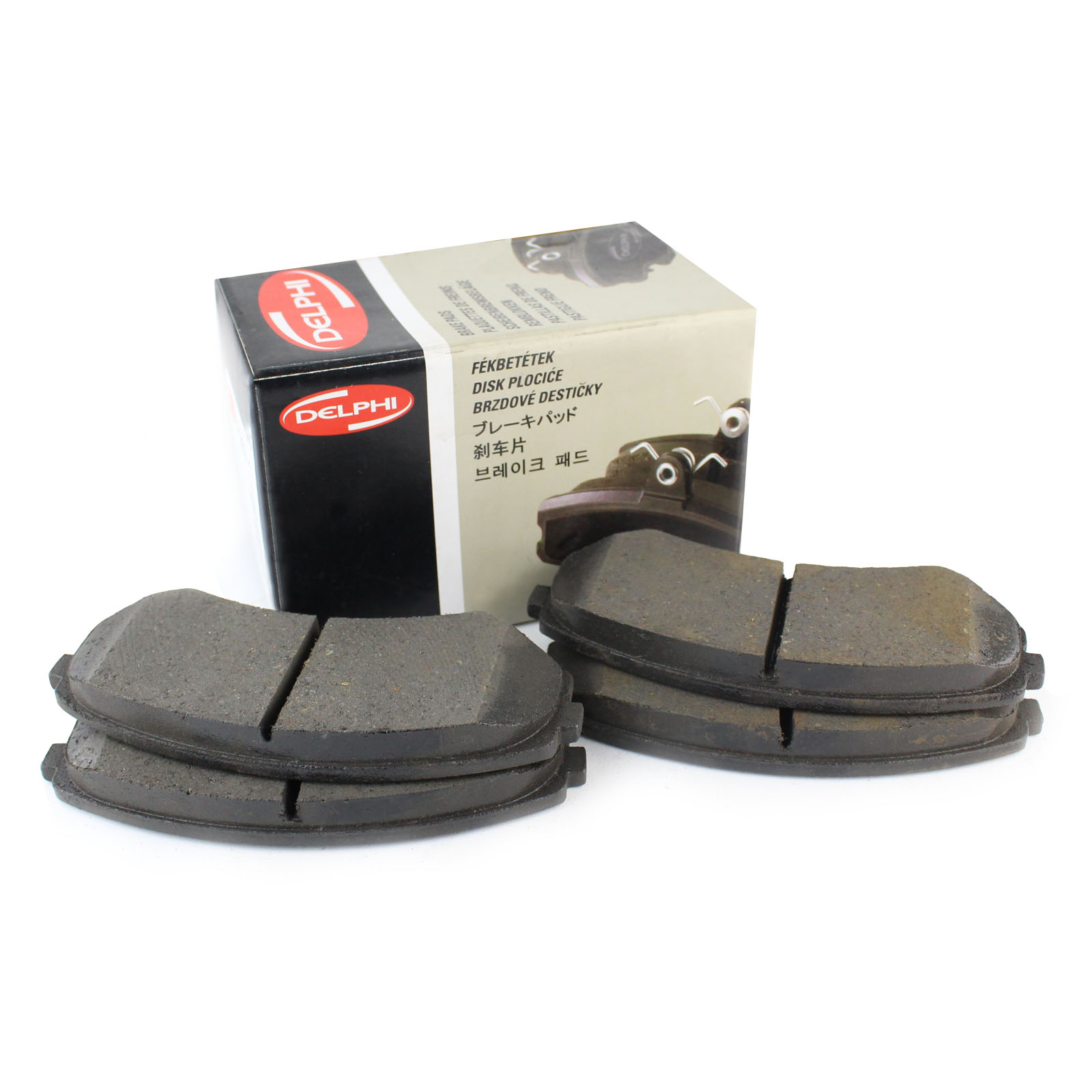 Delphi Rear Brake Pads Genuine OE Quality Service Braking Replacement Part eBay