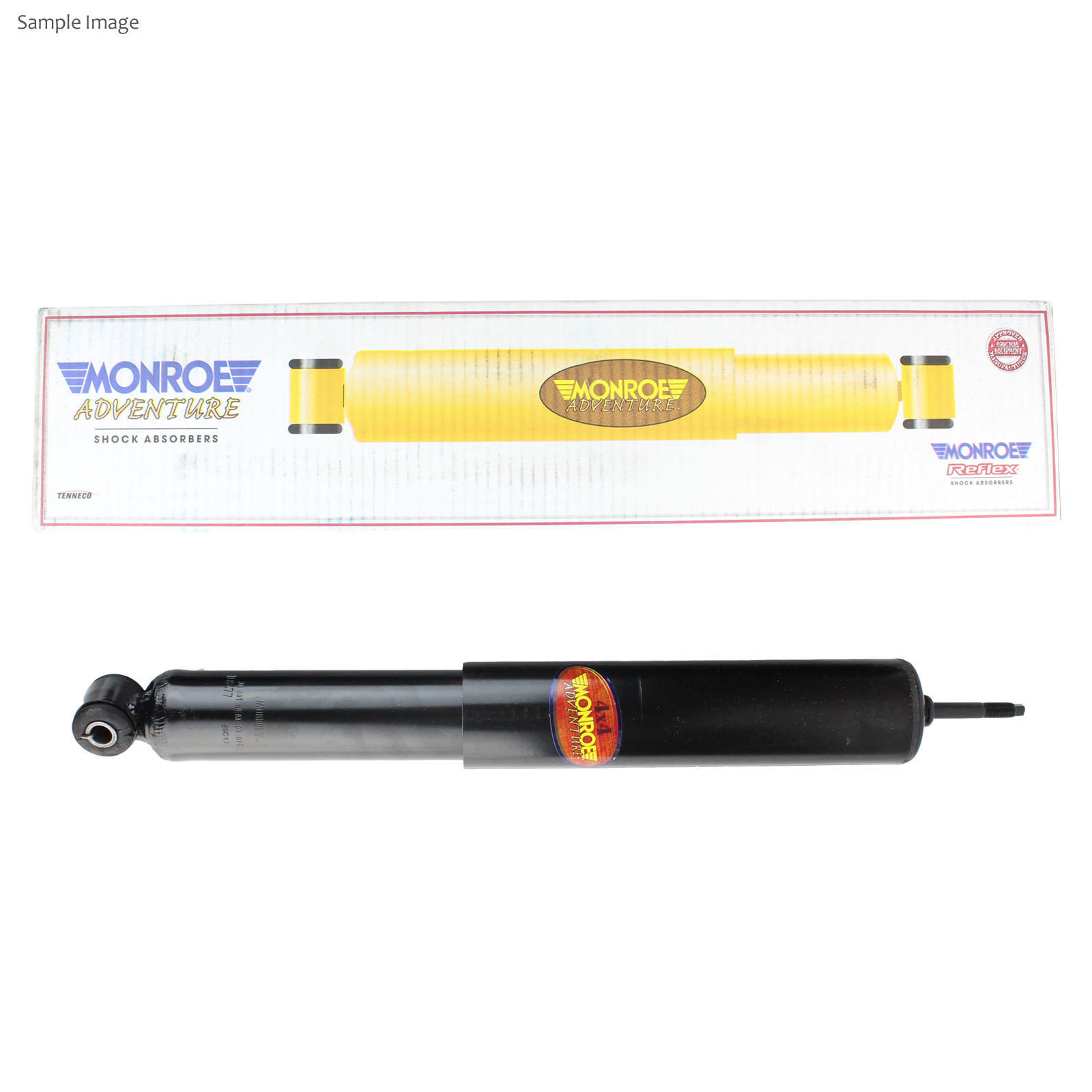 2x Monroe Adventure Rear Shock Absorbers Genuine Suspension Damper