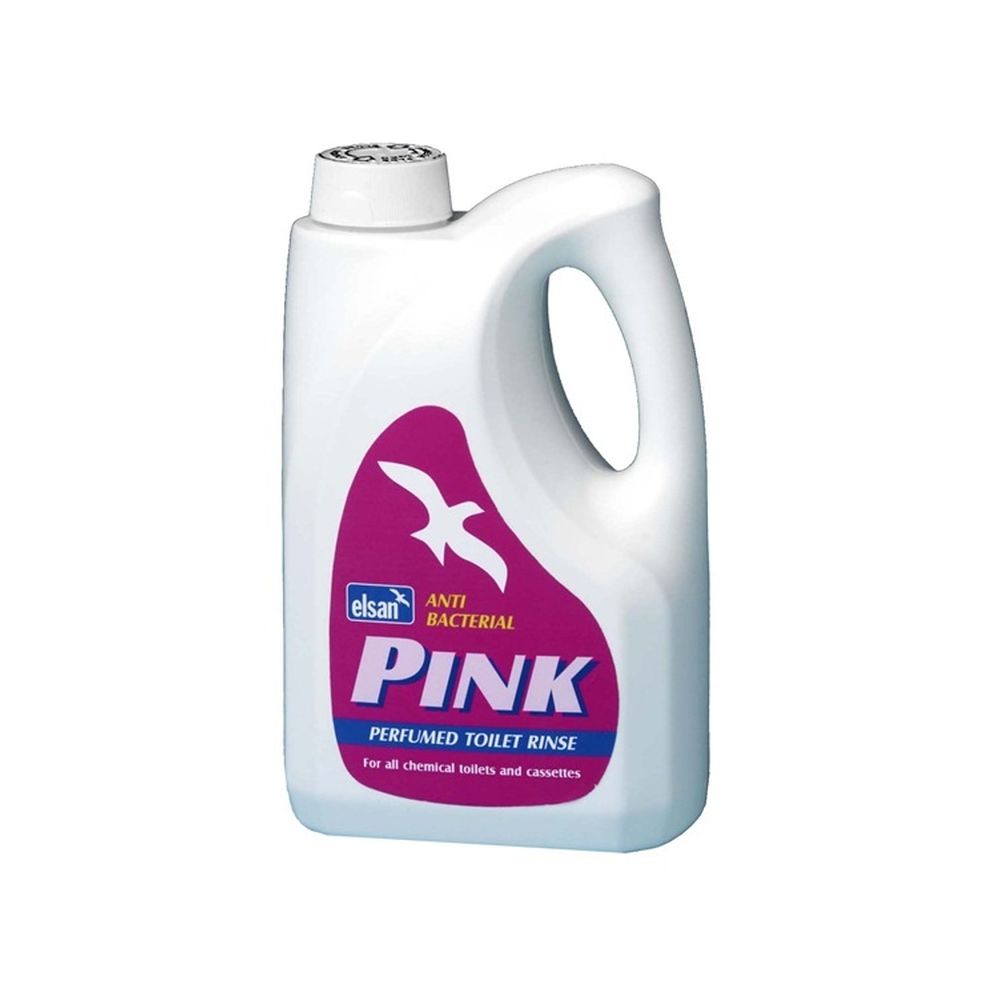 Caravan Camping NonStaining Chemical Pink Toilet Cleaner Fluid 2