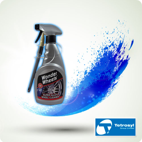 Wonder Wheels Super Alloy Wheel Cleaner Removes Dirt, Grim Shiny