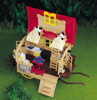 Sylvanian Families GYPSY CARAVAN & PONY NEW