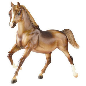 View Item Breyer Traditional 1372 Dapple Liver Chestnut Mare COLLECTOR EVENT