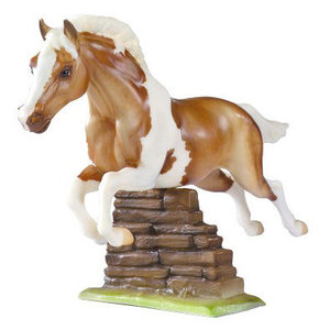 View Item Breyer Traditional 1374 Palomino Pinto Stallion COLLECTOR EVENT
