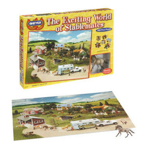 View Item Breyer Puzzle 46004 - Exciting World of Stablemates 