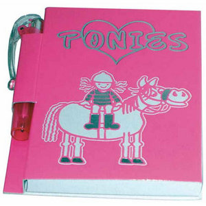 View Item Pink Horse Notebook & Pen - 'Love Ponies'