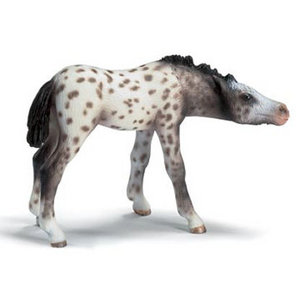 View Item Schleich 13619 Knabstrupper Foal Suckling