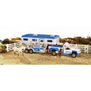 View Item Breyer Stablemates 5352 Animal Rescue Truck & Trailer