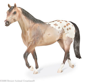 View Item Breyer Traditional 1315 DZ Weedo - Appaloosa