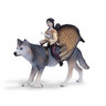 View Item Schleich Elves 70412 Jaro on Wolf