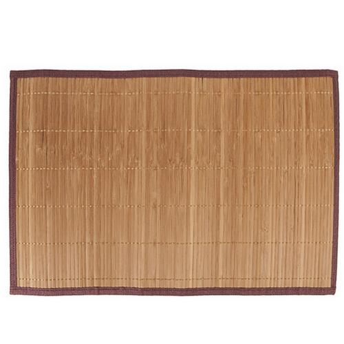 Natural Bamboo Edged Contemporary Placemats Place Mats. 44cm x 30cm eBay