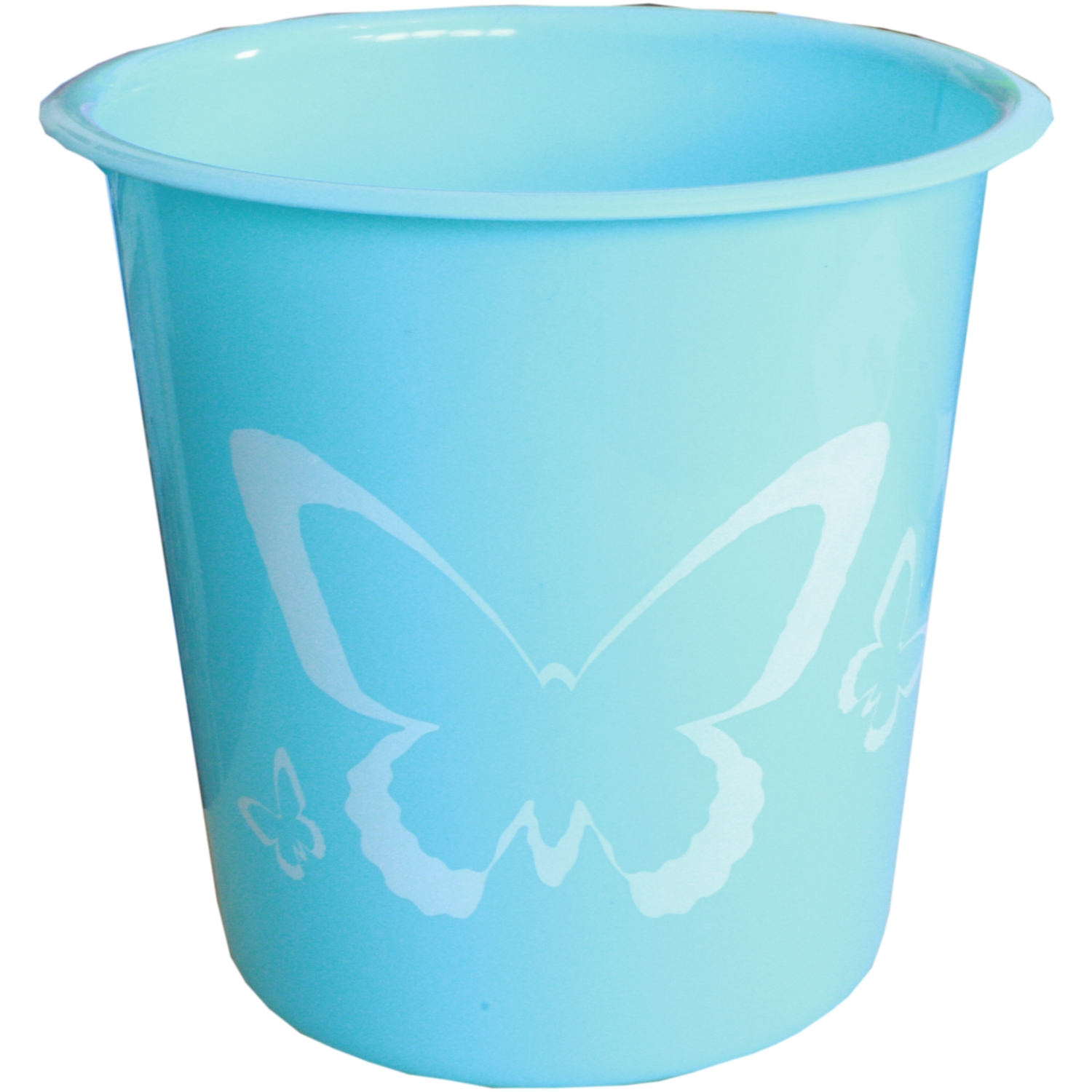 Pastel Coloured Butterfly Waste Paper Bin Bedroom Office Lounge eBay