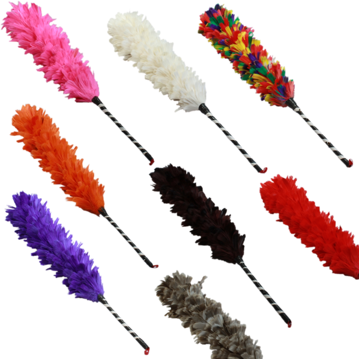 Funky Retro Feather Duster Featherduster Kitsch Maid in a CHOICE OF