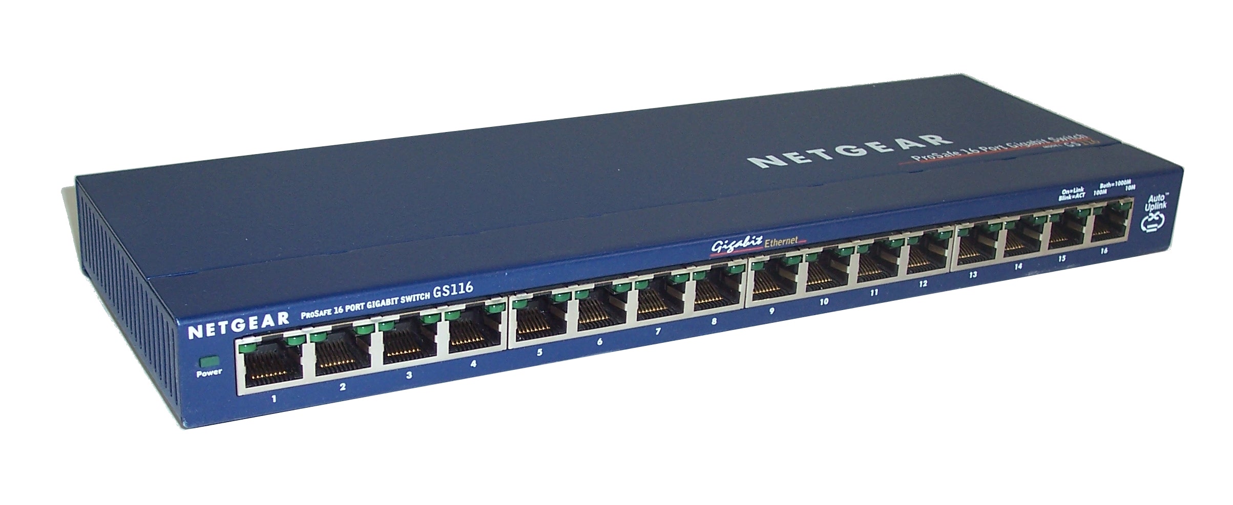 netgear 16 port gigabit switch gs116