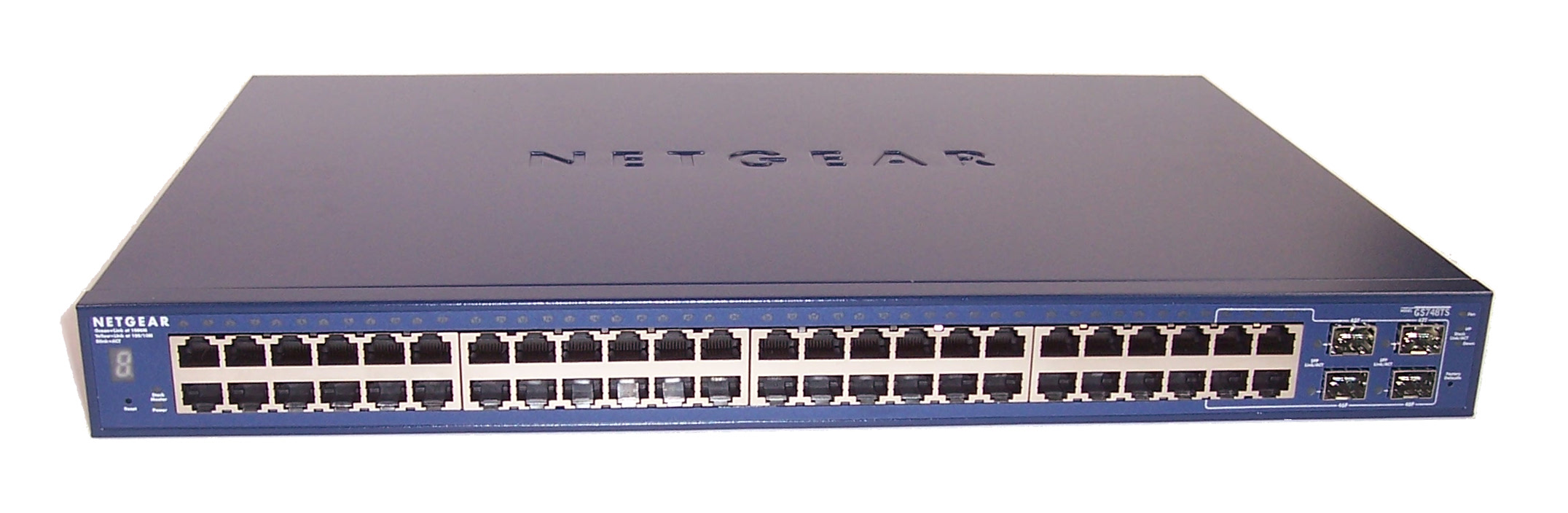 Netgear GS748TS ProSafe 48-Port Gigabit Stackable Smart Switch | eBay