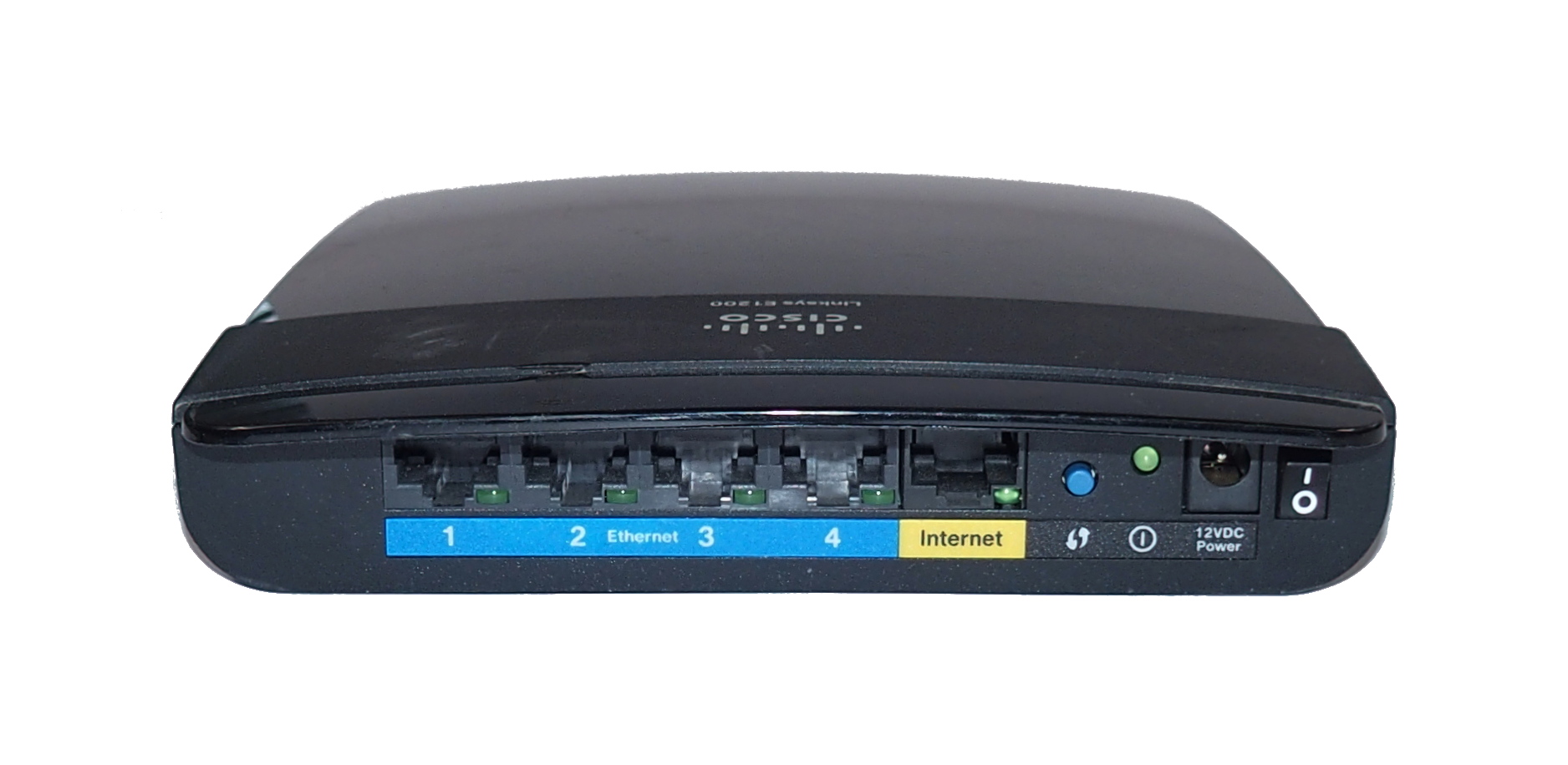 Cisco Linksys Router inalámbrico de ESeries E1200sin fuente de