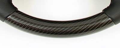 Steering Wheel Black Carbon Fibre Range Rover L322 02+
