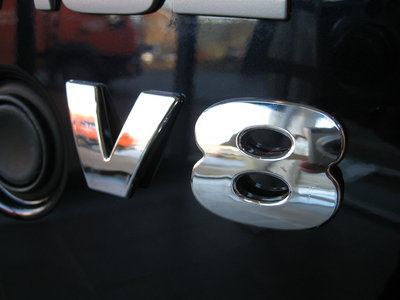 Chrome V8 Lettering Range Rover L322 TDV8 Vogue new HSE
