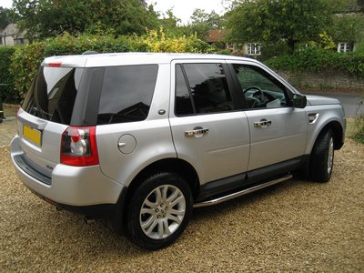 Chrome side bars Landrover New Freelander 2 steps LR2