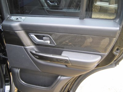 Steering Wheel Black Carbon Fibre Landrover Discovery 