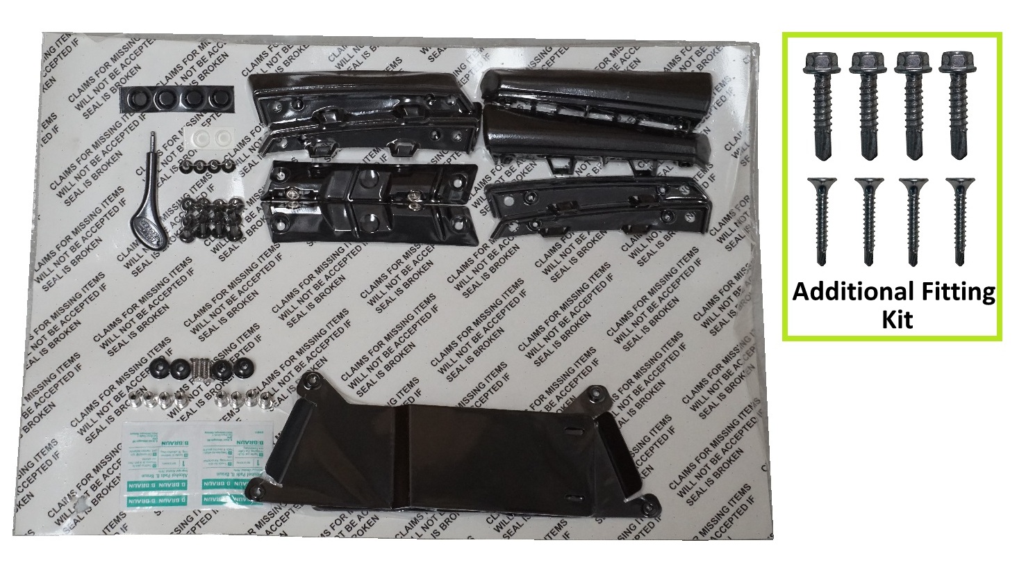 Genuine Front Light Guards Black Land Rover Freelander 2 covers