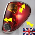View Item Rear Light Guard Frame STAINLESS STEEL