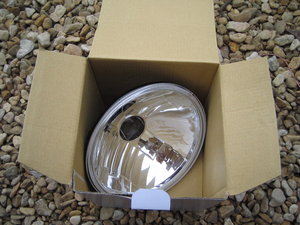 Crystal LHD Headlight Conversion MINI/MG Preview