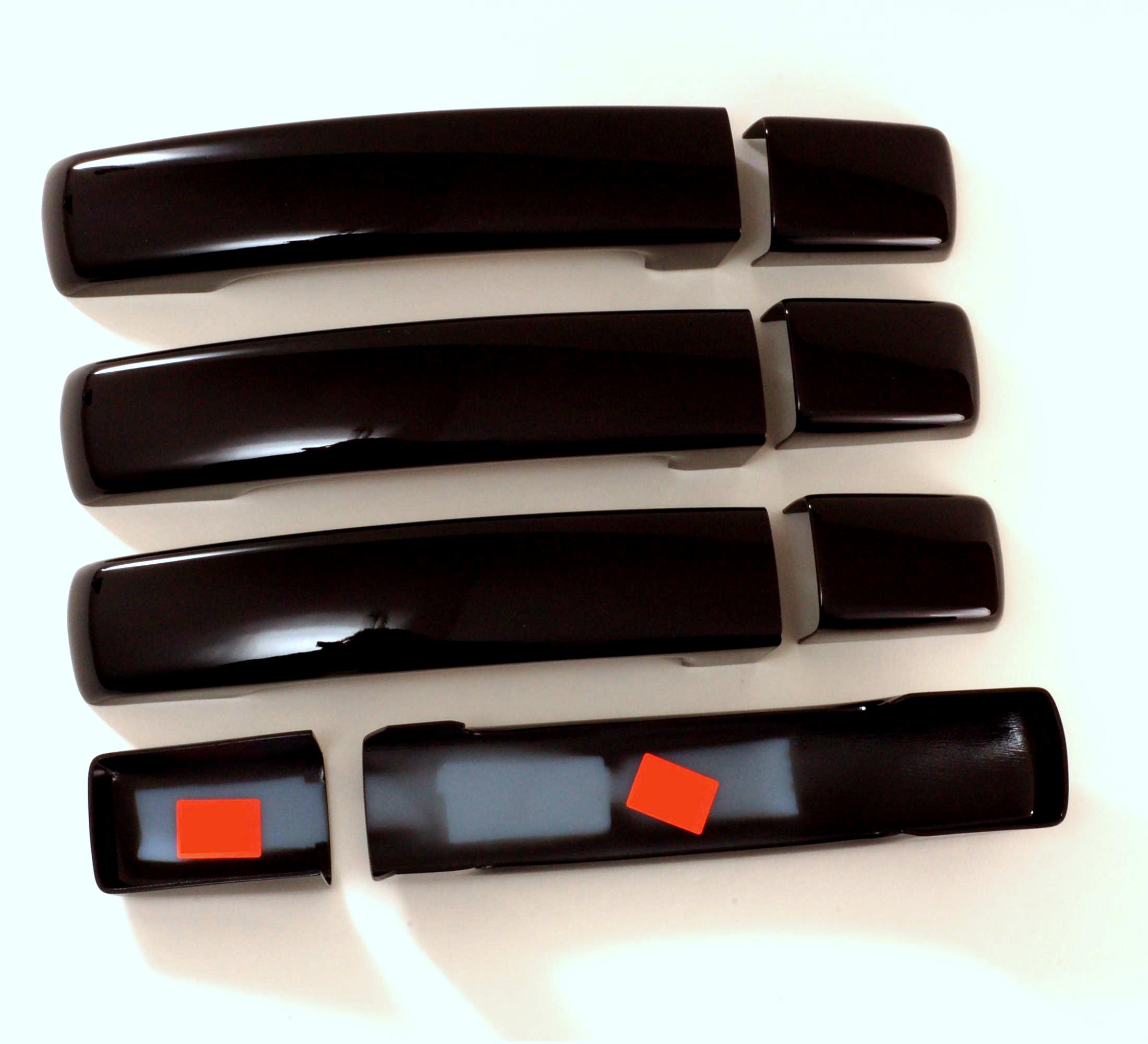 JAVA BLACK DOOR HANDLES cover kit for Land Rover Discovery 3 LR3 disco
