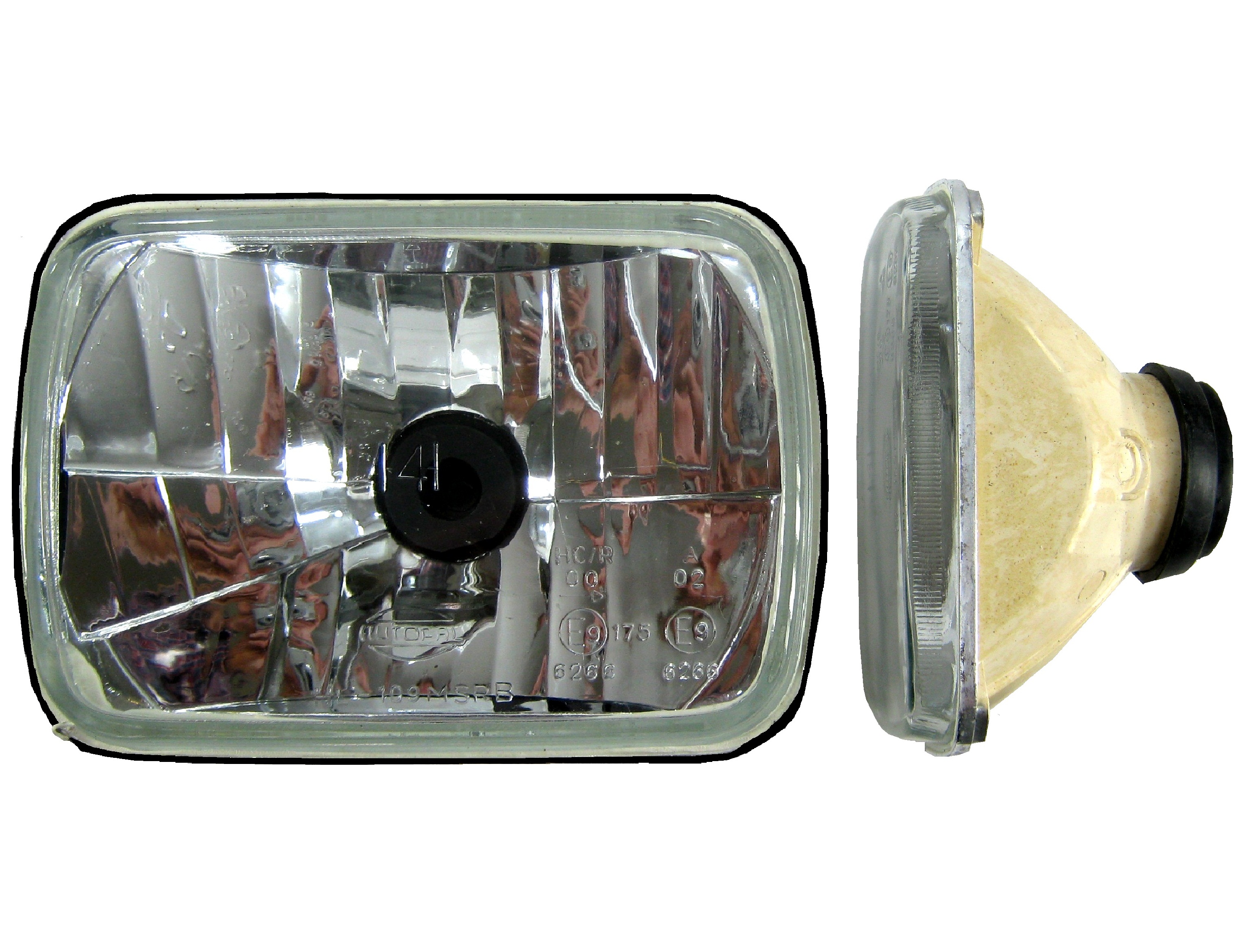 Pair of Crystal Halogen Headlights for Jeep Cherokee headlamp RHD