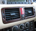 View Item Range Rover L322 Center Air Vent Facia Panel - Burr Walnut