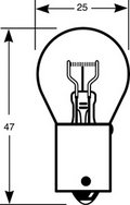 View Item BA15s CLEAR Indicator / Fog bulb 12v 21w ( opposite pin )