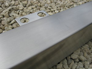 Landrover Defender Stainless Steel Front Bumper - Brushed Preview