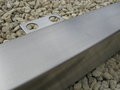 View Item Landrover Defender Stainless Steel Front Bumper - Brushed