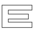 View Item Chrome Lettering - E