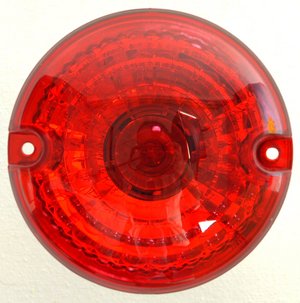 Crystal Lens Round caravan rear light ( Stop/Tail) Preview