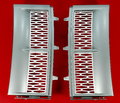 View Item Range Rover L322 Supercharged Style Side Vents - SILVER & GREY (mat)