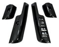 View Item Window Switch Surrounds - BLACK CARBON RHD (4pcs) with MIRROR PARK