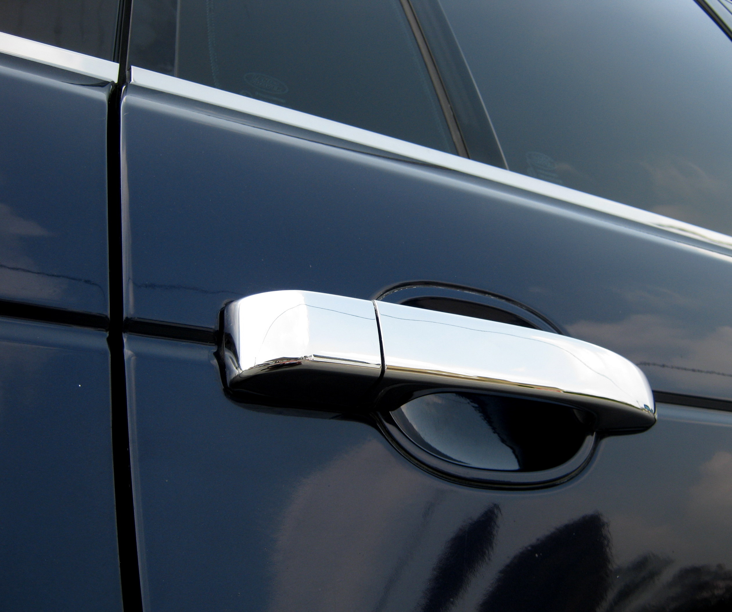 Chrome DOOR HANDLE COVERS for Range Rover L322 Vogue eBay